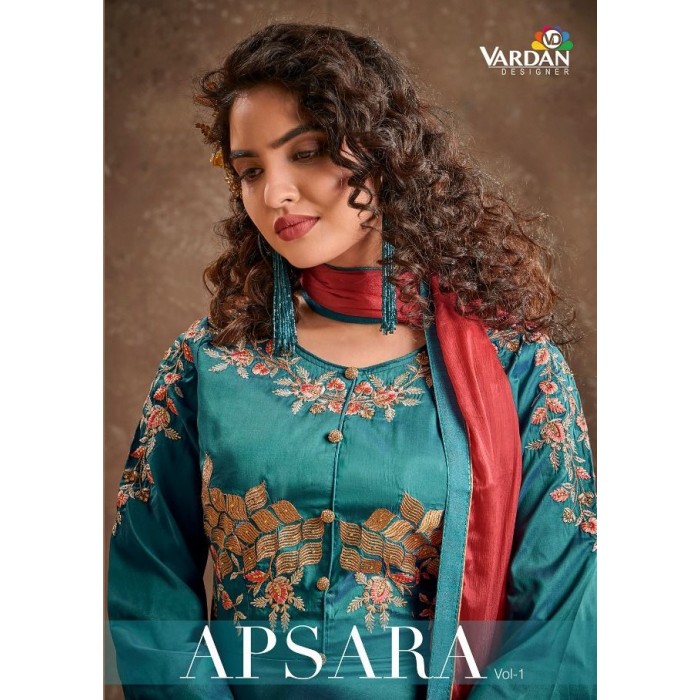 Vardan Apsara Vol 1 Triva Silk Heavy Embroidery Gown